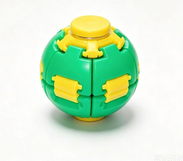 Fidget Ball Spinner Spielzeug, grün - Bild 1