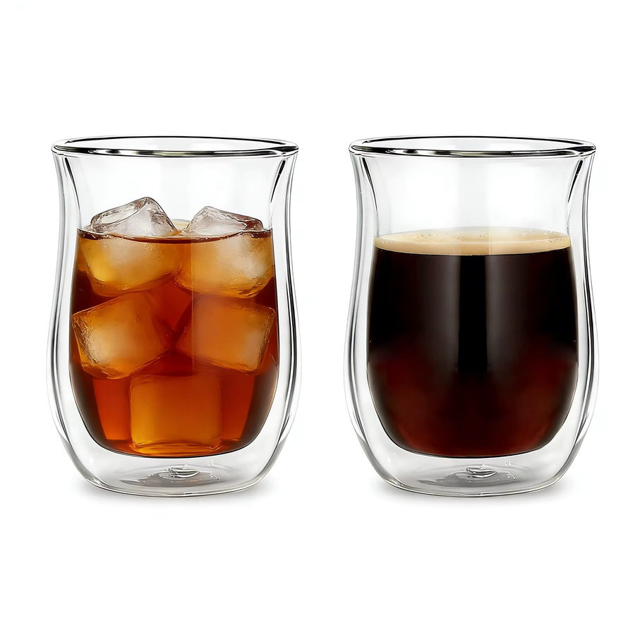 Easyworkz Doppelwandiges Glas-Kaffeetassen Set aus Borosilikatglas, 2 Stück, Transparent, 250 ml - Bild 7
