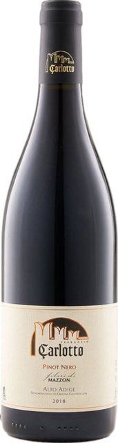 Carlotto Rotwein Pinot Noir 2021 Südtirol trocken 0,75 l - Bild 1