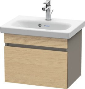 Duravit Waschtischunterschrank DuraStyle in Eiweiß Natur Matt mit 1 Auszug, B: 50 cm, T: 36,8 cm, H: 39,8 cm - Bild 1