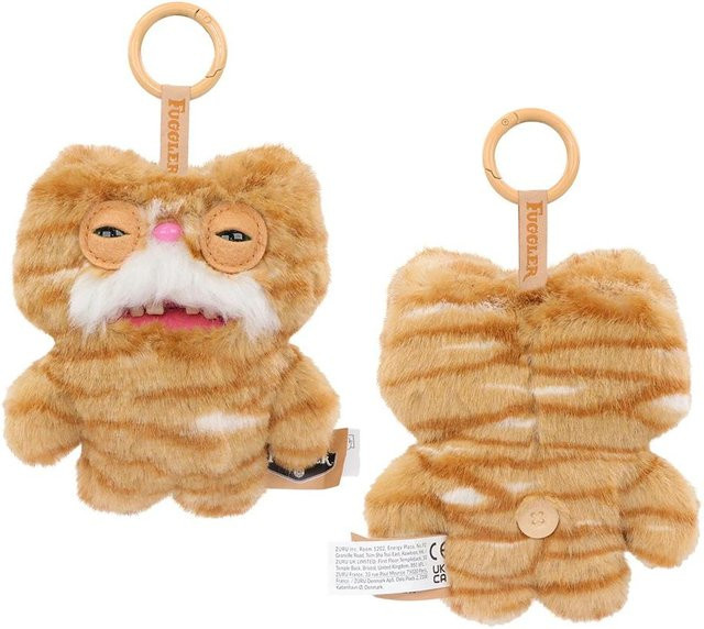 Gassenkatzen Lustiges Hässliches Zahnmonster, Plüschtier, beige, ab 14 Jahre - Bild 1