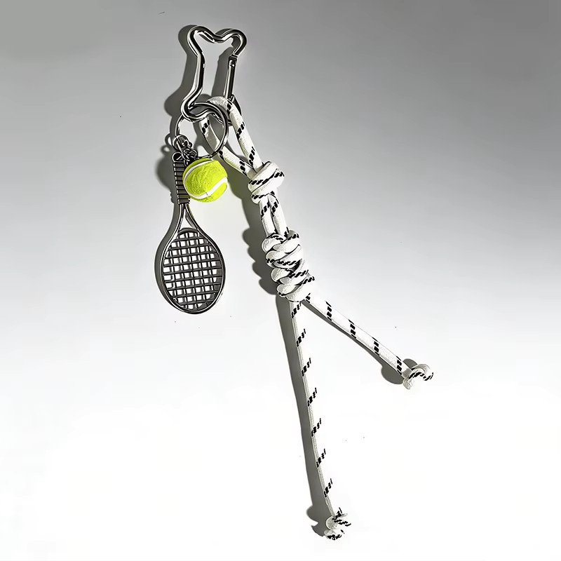 Yogodlns Schlüsselanhänger, Tennis Baseball Badminton, Geflochten - Bild 1