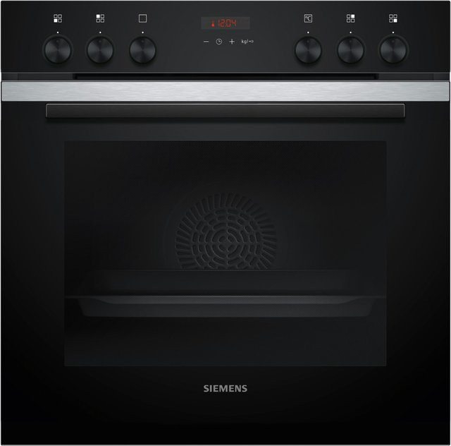 Siemens iQ300 Einbauherd HE273ABS4 in Edelstahl und Schwarz - Bild 1