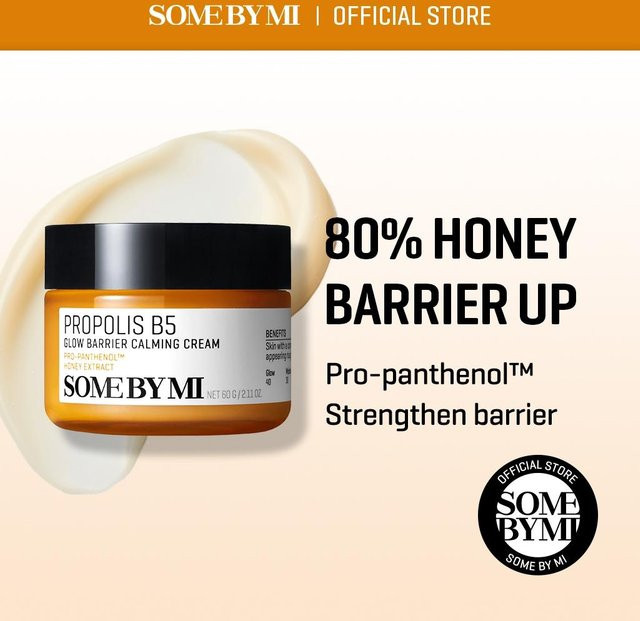 SOME BY MI Propolis B5 Glow Barrier Creme, 60 g, für fettige Haut - Bild 1