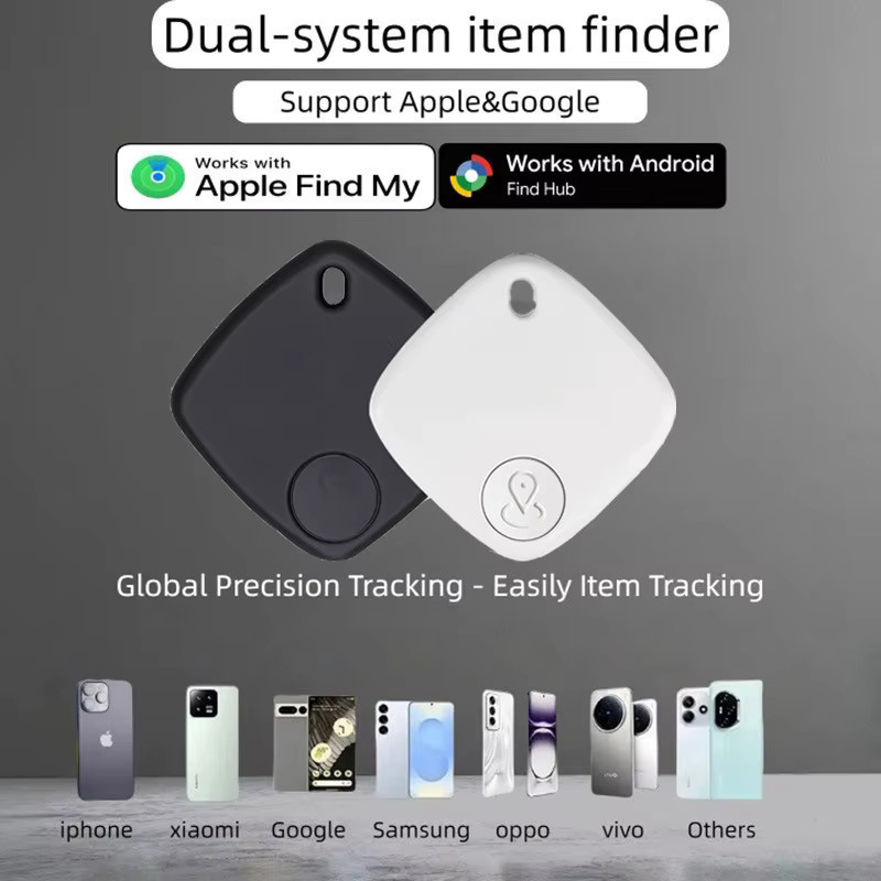 GGBEE Smart Tag Bluetooth GPS Tracker in Schwarz für iOS, Android und Google Find My zur Ortung von Haustieren, Kindern, Taschen und Brieftaschen - Bild 2