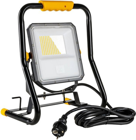 LED's Work LED Arbeitstrahler 50 W in Schwarz-Gelb mit 4000 K und IP54 Schutzklasse