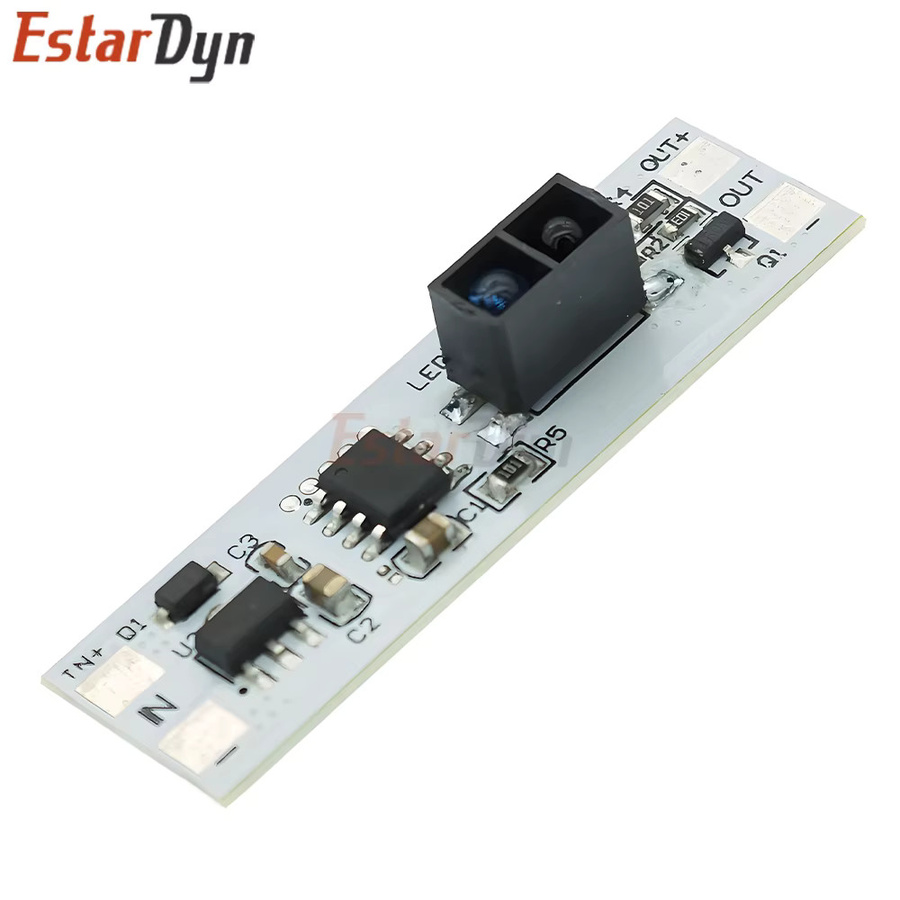 Estardyn XK-GK-4010A Kurzstrecken-Scan-Sensor Sweep-Handsensor-Schaltmodul in Weiß, DC 5V-24V, 36W 3A Konstantspannung für Auto und Smart Home - Bild 2
