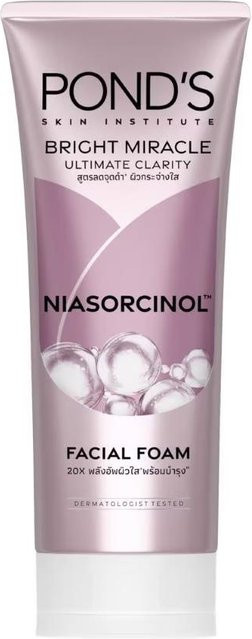 Pond'S Bright Miracle Ultimate Clarity Niasorcinol Gesichtsschaum, 90 g, mit Niacinamid - Bild 1