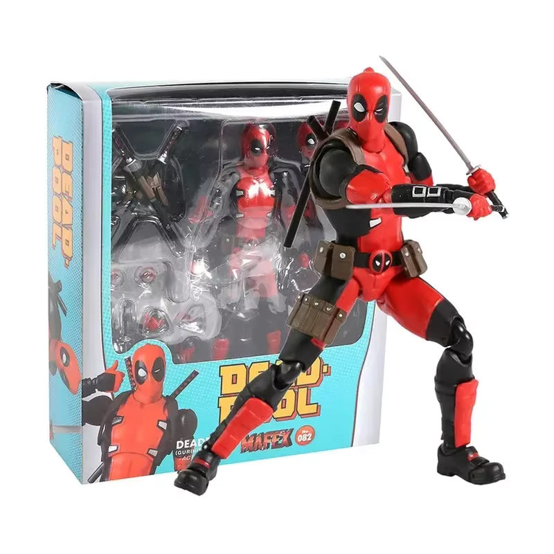 Mafex Marvel X-Men Deadpool, Actionfigur, Comic-Version, 16cm - Bild 2