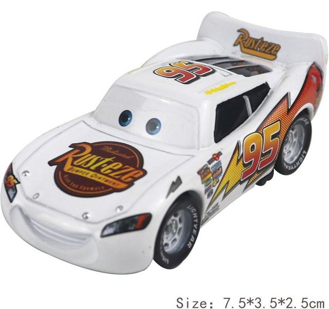 Pixar Disney Lightning McQueen Modell Spielzeugauto, 1:55, Metall, ab 4 Jahren - Bild 1