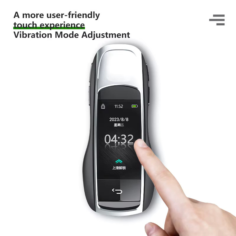 YIQIXIN Intelligenter LCD-Autoschlüssel mit modifiziertem Ferndisplay für Porsche 911 977 718 Cayenne Panamera Macan Taycan - Bild 4