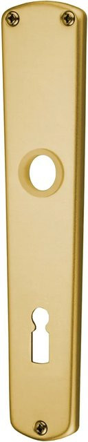 AnsaPro Zimmertür- und WC-Langschilderpaar BB Iller aus Aluminium in Bronze - Bild 1