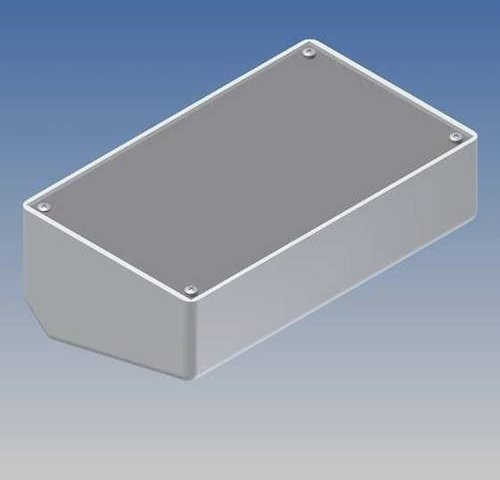 TEKO 115.5 Universal-Gehäuse aus ABS-Kunststoff in Lichtgrau, B/T/H: 16,1 x 9,5 x 6,0 cm - Bild 1