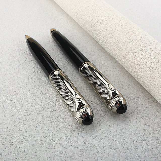 MONTE MOUNT Premium-Kugelschreiber aus Metall mit schwarzer Tinte - Bild 1