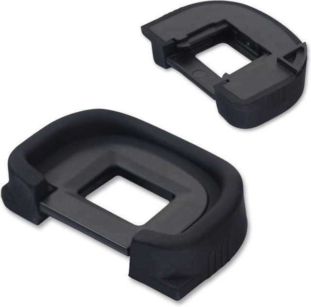 Canon EC-II Augenmuschel-Schutzkappe aus weichem Gummi-Silikon in Schwarz für EOS-1Ds Mark II und 1D-Serie - Bild 1