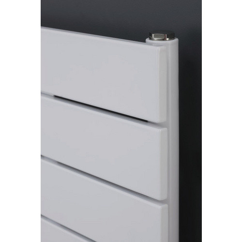 Ximax P1 Designheizkörper aus Stahl, Weiß, B: 120 cm, H: 52 cm, T: 6,5 cm - Bild 2