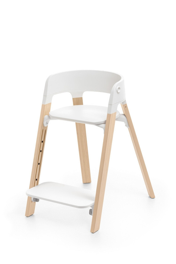 Stokke Steps Hochstuhl in White Natural - Bild 1