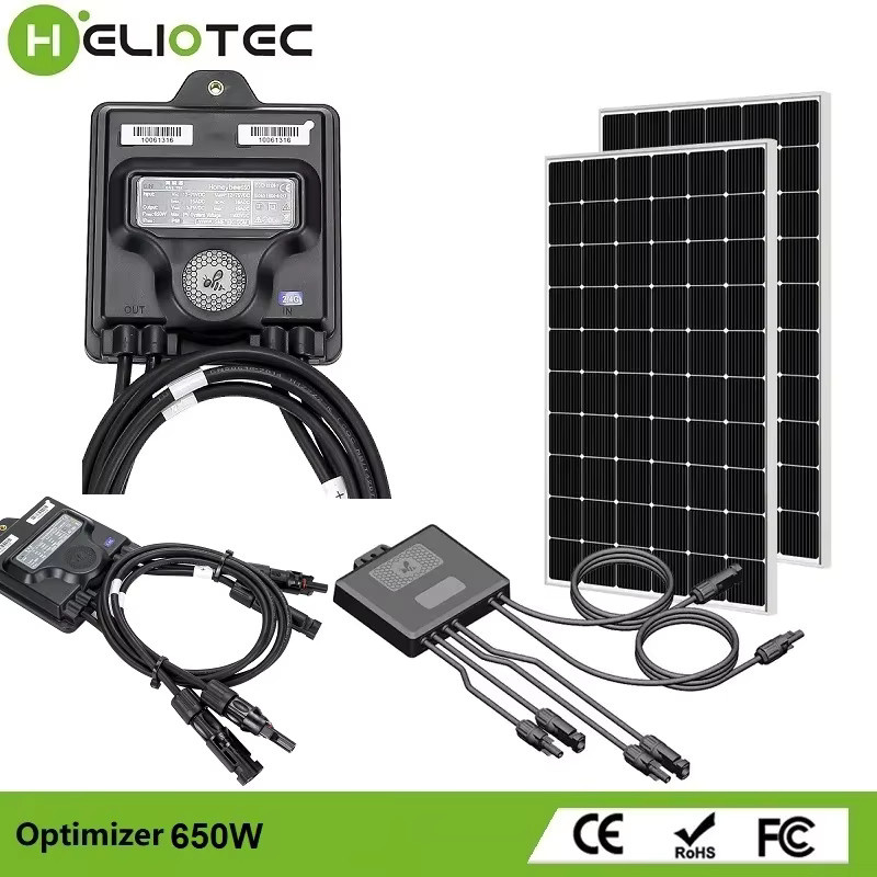 HoneyBee 650 W Photovoltaik-Solarstromer-Optimierer mit MPPT-Tracking auf Komponentenebene und Echtzeitüberwachung in Schwarz - Bild 4