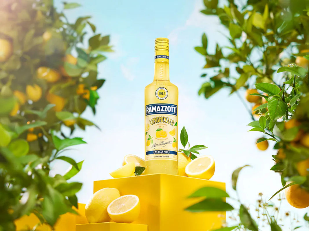 Ramazzotti Limoncello Liqueur aus Sizilien, 0,7 l, 29% Vol. - Bild 3