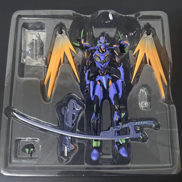Bandai Neon Genesis Evangelion Eva Final Unit Actionfigur in Multicolor als Sammlermodell und Desktop-Dekoration - Bild 1