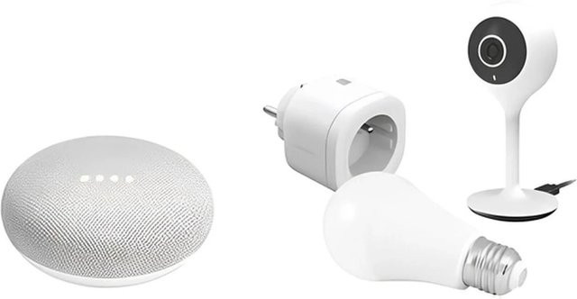 Avidsen Smart Home Starter-Kit 4-teilig in Weiß - Bild 1