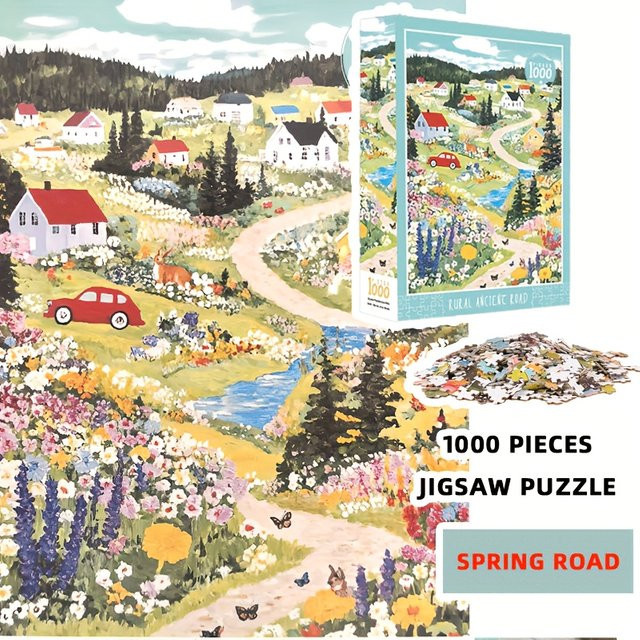 MaxRenard Landschaftspfad, Puzzle, 1.000 Teile, Natur, Bunt / Mehrfarbig - Bild 1