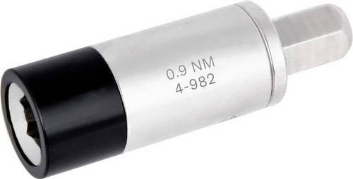 BERNSTEIN Drehmoment-Schraubendreher für Elektronik in Silber mit 0,9 Nm maximalem Drehmoment und 1/4 Zoll Aufnahme - Bild 1