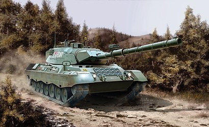 Italeri Leopard 1A5, Fahrzeug, 1:35 - Bild 1