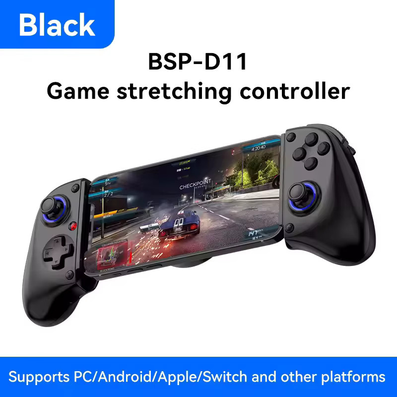 AyeBeau Bluetooth Wireless Gamepad Controller in Schwarz für PS4, PS3, Xbox, PC, iPhone, iOS und Android Mobile Geräte - Bild 5