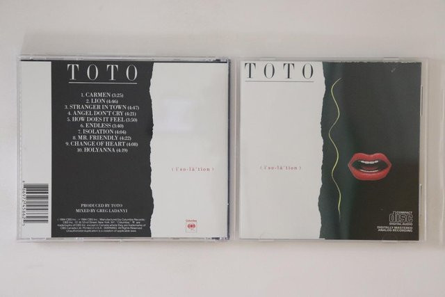 Isolation von Toto, CD, Columbia - Bild 1