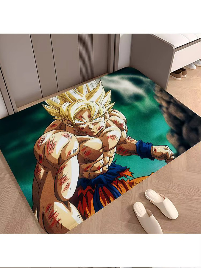 Japanische Manga Dragon Ball Fußmatte im nordischen Stil für Wohnzimmer und Schlafzimmer mit Anti-Rutsch-Funktion - Bild 7
