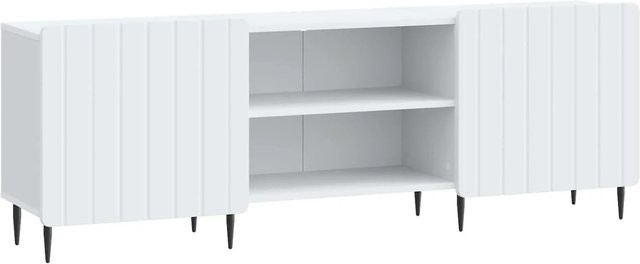 vidaXL TV-Schrank Modern Weiß B: 150 cm, T: 31 cm, H: 52 cm - Bild 1