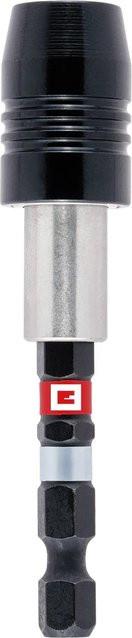 Einhell Impact-Schnellwechselbithalter mit Doppel-Torsion, 1/4 Zoll E6.3 Schaft, Schwarz - Bild 1