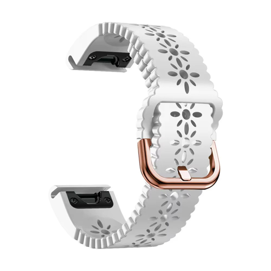 Uhrenarmband Garmin Fenix 8, Silikon, Roségold, Damen - Bild 3