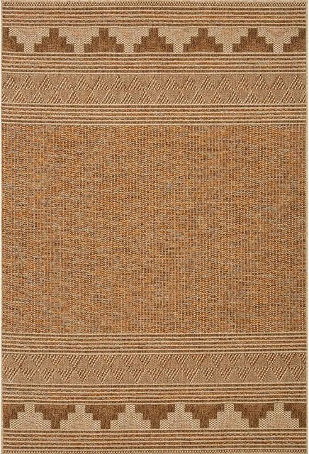 Art Universe Teppich Torino Cinnamon in Beige und Braun mit geometrischem Design, B/T: 80 x 150 cm - Bild 1