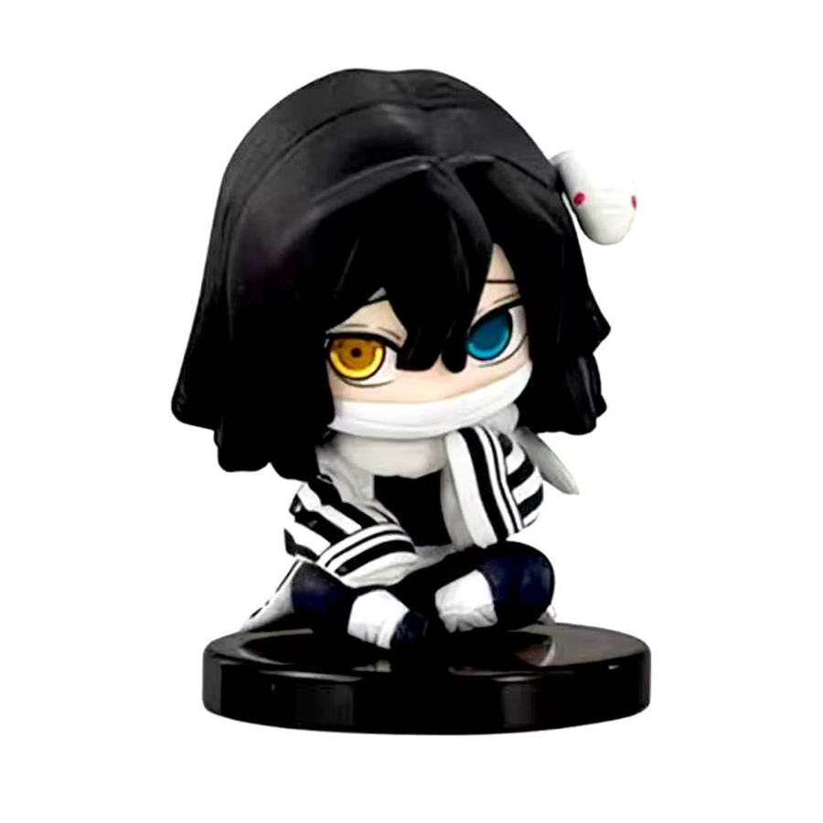 Bandai Demon Slayer Q-Version sitzende Geisterpuppe Actionfigur, 5-teiliges Set - Bild 2