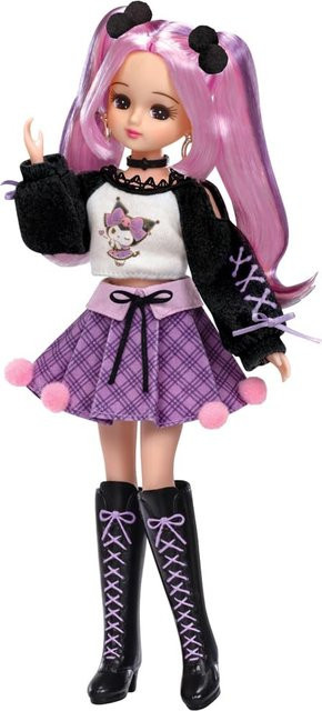 Takara Tomy Licca-chan Puppe LD-11 Cool Kuromi, Anzieh-Spielzeug, ab 3 Jahre - Bild 1