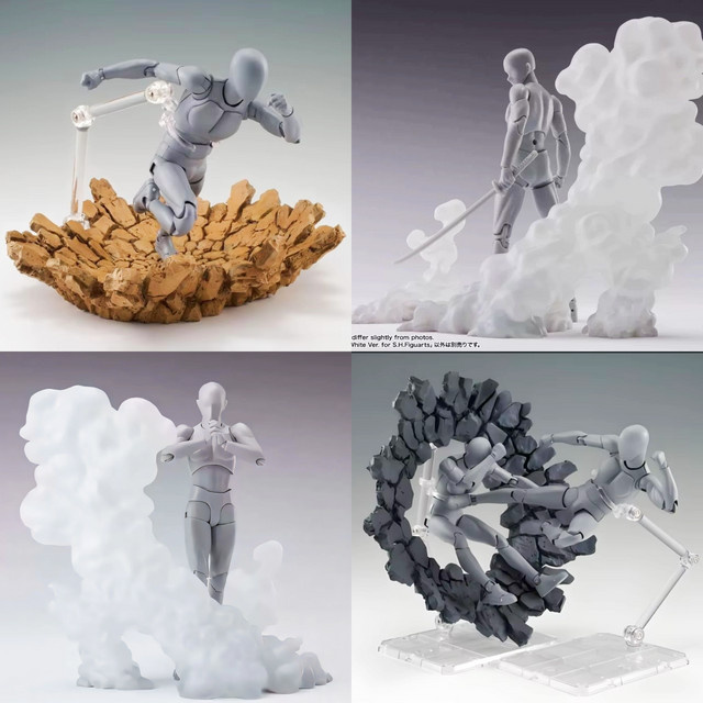 Tamashii Effect Impact & Debris Set, Universelles Zubehörset, Maßstab 1:12 - Bild 1