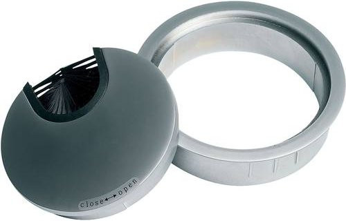 Schneider Electric Kabeltülle in Zink und Grau mit 8,5 mm Durchmesser - Bild 1