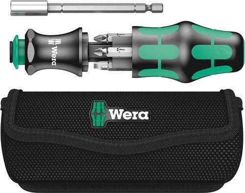 Wera Kraftform Kompakt 28 Werkzeugset mit Bit- und Adapterset, 6-teilig - Bild 1
