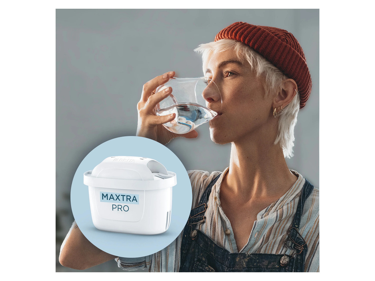Brita MAXTRA PRO ALL-IN-1 Wasserfilter-Ersatzkartuschen, 3er Pack, Weiß - Bild 3