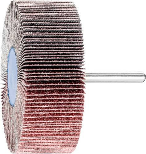 PFERD Korund Fächerschleifer A80 Durchmesser: 80 mm, Breite: 30 mm, Schaft-Durchmesser: 6 mm, 10 Stück, multicolour - Bild 1