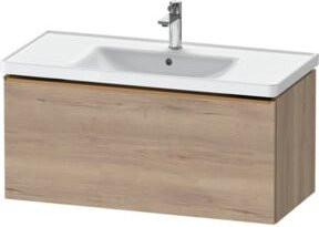 Duravit Waschtischunterschrank D-Neo, wandhängend, braun matt, B: 98,4 cm, T: 45,2 cm, H: 44,0 cm - Bild 1