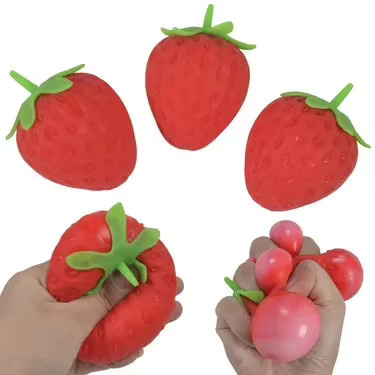 Bandai Erdbeer-Squishy-Quetschspielzeug - Bild 3