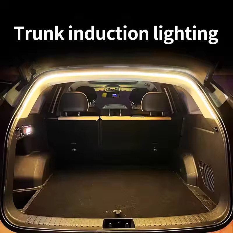 YUSATAN LED Auto-Kofferraumbeleuchtung mit Bewegungssensor und Ambientebeleuchtung in Weiß - Bild 3