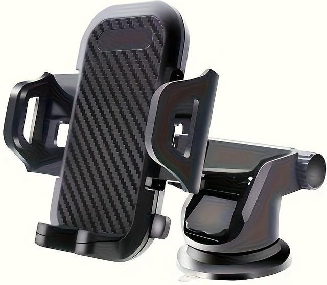 LChome Wasserdichte Autohalterung für dein Handy in Schwarz mit Saugfuß und Aufsteckdesign für den Lüftungsschlitz - Bild 1