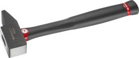 Facom Schlosserhammer Club mit Graphitstiel in Grau, Schlagfläche 30 x 30 mm - Bild 1