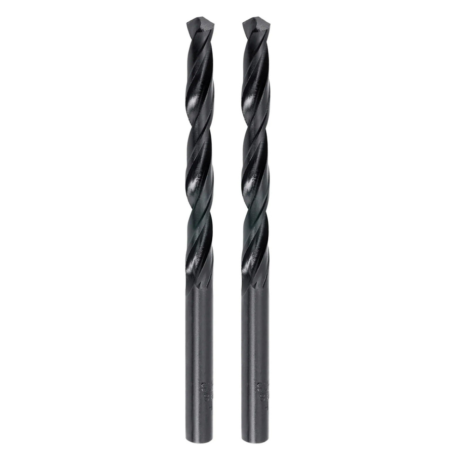 LUX-TOOLS Metallbohrer Twist Drill aus Stahl, 2 Stück, Durchmesser: 3,2 mm - Bild 2