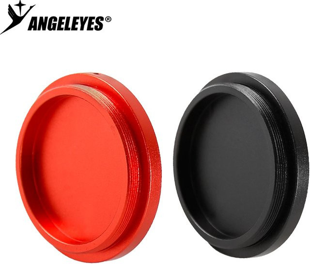 Angeleyes Metall-Staubkappe für M42 M48 M54 in Rot - Bild 1