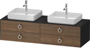 Duravit Waschtischunterschrank White Tulip in Weiß, B/T: 160 x 55 cm - Bild 1